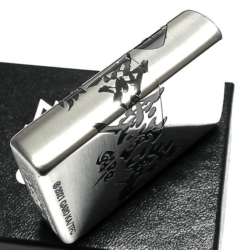 ZIPPO - 【bayashichan】牙狼 GARO zippo Zippo Oil Lighter Garo A Fang Of Wolves Gold Black Brass
