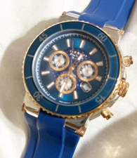 Mulco Unisex MW3 70603 044 Bluemarine Stainless Steel and Blue Chronograph Watch