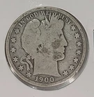 1900 Barber Half Dollar