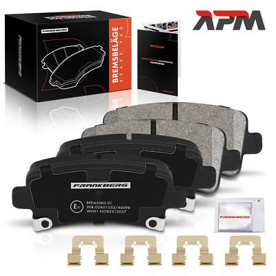 Bremsbeläge Hinten für Opel Insignia A G09 Chevrolet Malibu V300 Saab 9-5 YS3G