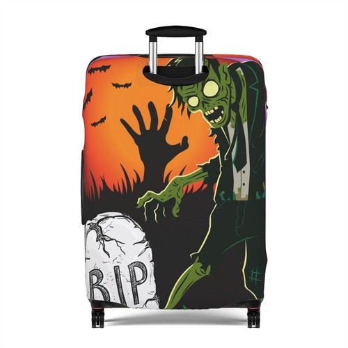 Zombie Friedhof unheimlich Horror Halloween Gepäckabdeckung - Bild 13 von 16