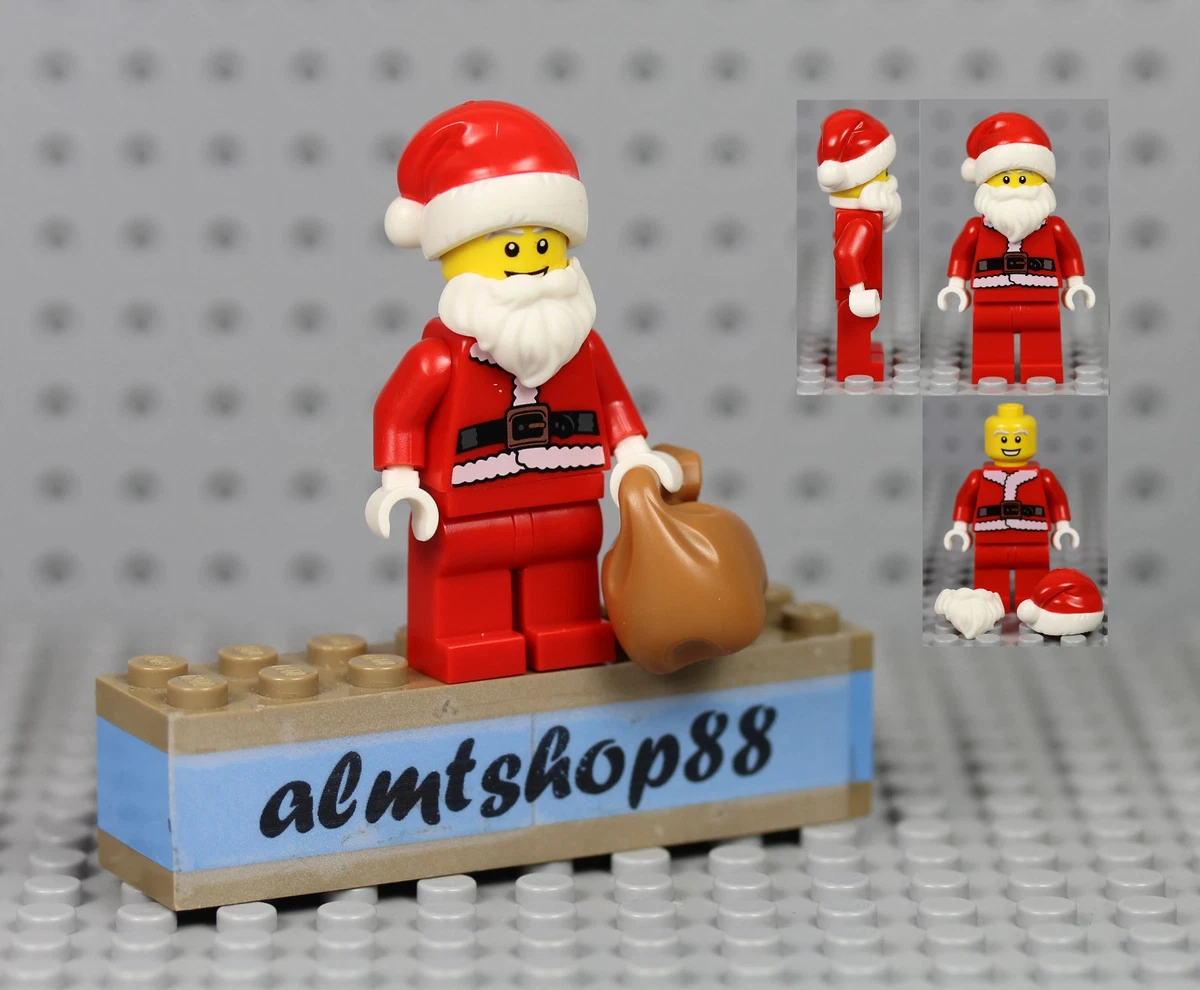 Red Santa Clause Torso w/ Candy Cane on Back - Official LEGO® Part – The  Brick Show Shop