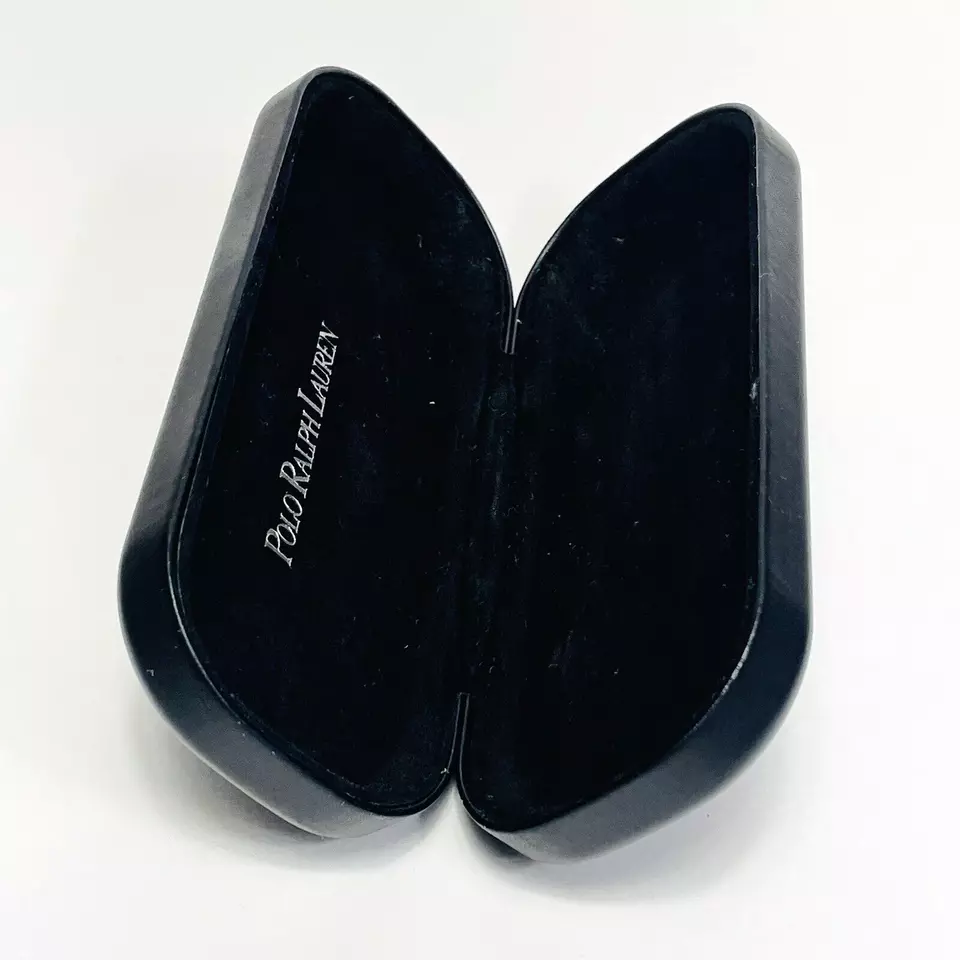 Polo Ralph Lauren Estuche Rígido Negro Estuche para Gafas de Sol u Ojo Foto 2 de 4