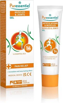 ‎PURESSENTIEL Puressentiel Muscles & Joints Gel 60ml – Providing fast Relief & Naturally So