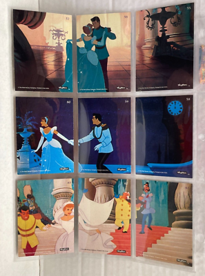 Disney's CINDERELLA Trading Card #1-90 Complete Chase Sets