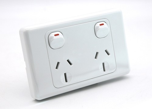 10 A Amp 240V Double Power Point Wall Socket outlet GPO light switch Plate USB - Picture 31 of 125