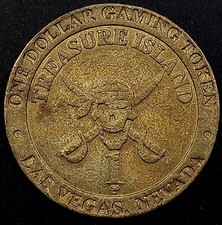 Treasure Island Casino, Las Vegas, Nevada $1 ...
