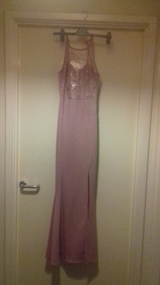 lipsy pink prom dress