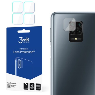 4x SET Kameraschutz für Xiaomi Redmi Note 9s / Note 9 Pro - 3mk Objektivschutz 