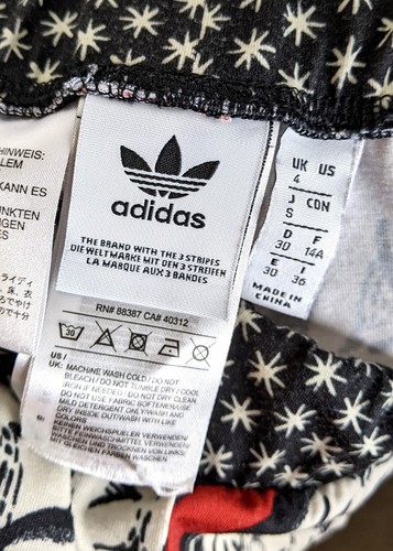 Leggings Adidas X Farm Rio Piña XS Mujer Rojo - Imagen 7 de 9