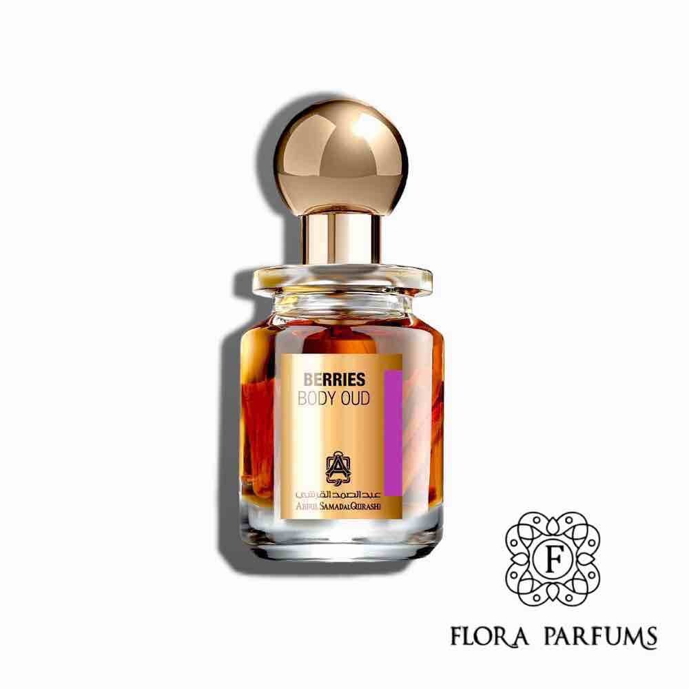 Berries Body Oud huile parfumée parfum corps longue tenue pour le soir 30ml