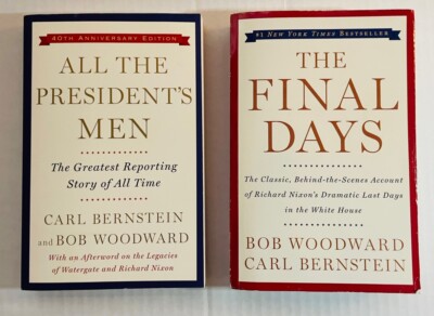 Woodward and Bernstein Bundle - All The President s Men and The Final Days