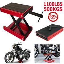 1000LBS Mechanical Motorcycle Lifting Scissor Lift Jack Table Workshop Lift Tool