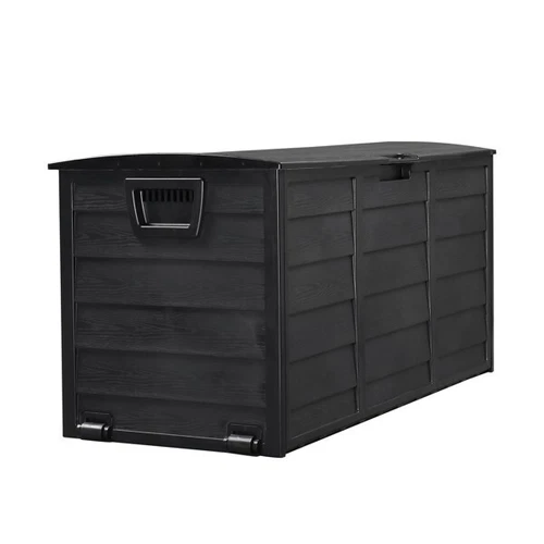 75gal 280L Outdoor Garden Plastic Storage Deck Box Chest Tools Cushions Box NEW - Picture 7 of 10