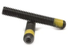 #5-40 x 5/16" Coarse Socket Set Screw Cup Pt Nylon Patch Black Oxide