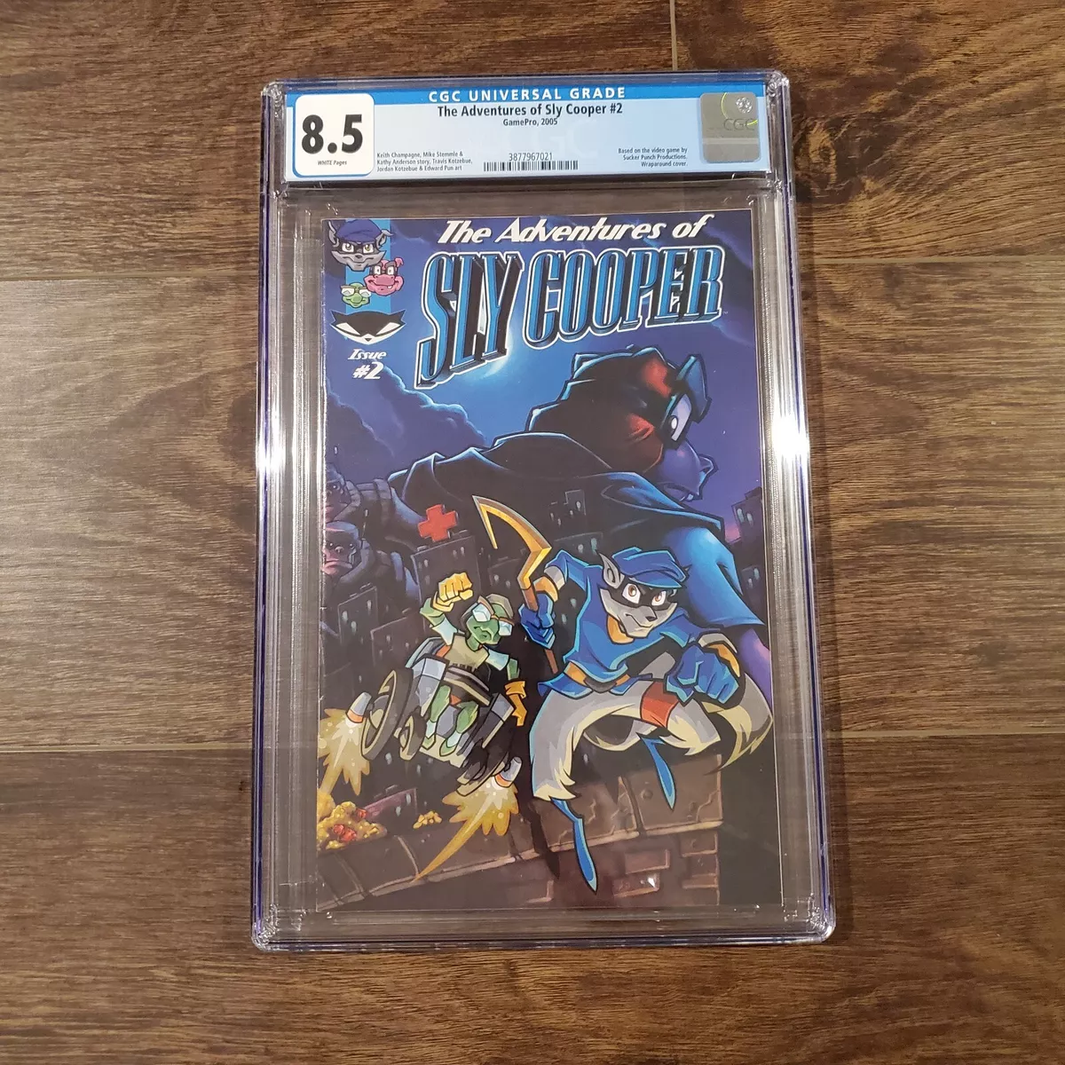 Adventures of Sly Cooper (2004) comic books