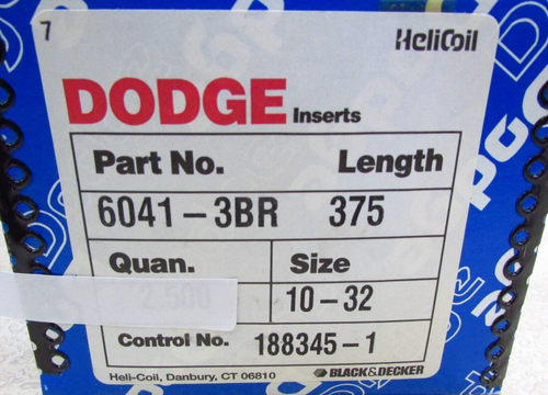 QTY (50) DODGE Taglia 10-32 Set di calore in ottone per stampa 3D in plastica metallo - Foto 5 di 5