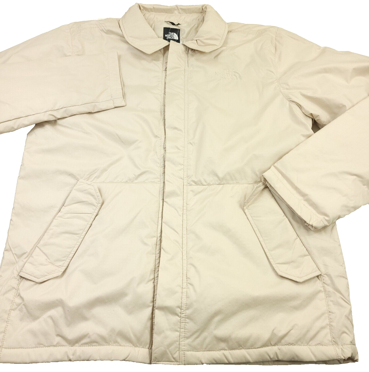 未使用　NORTH FACE AUBURN JACKET　薄め　us規格　XXL The North Face Auburn Button Front Jacket in Sandstone Beige