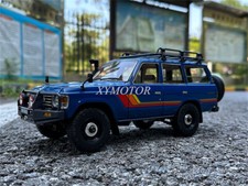 Kyosho 1:18 Toyota Land Cruiser LC60 fifth gen Diecast model Car Gift Blue/Beige