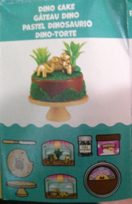 NEW MGA miniverse Make It Mini Birthday series DINO CAKE HARD TO FIND