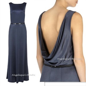 grey maxi occasion dress