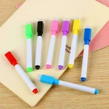 Black White board Marker Dry Pen With Eraser Easy Wipe Price Low Lid Cap  Z9Y9