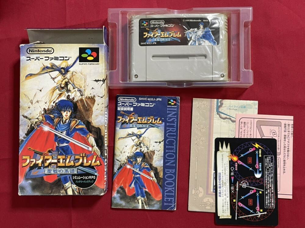 Fire Emblem Seisen no Keifu Nintendo SNES, Super Famicom SFC w/Box Manual