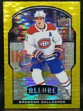 2020-21 Upper Deck Allure Hockey #2 Brendan Gallagher Yellow Taxi 