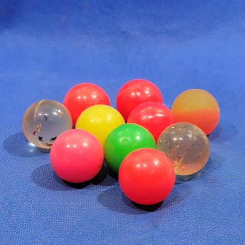 Vintage Super Balls Bouncy Rubber Mixed Lot of 10 eBay