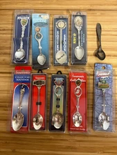 Spoons lot of 10 collectables United States Miniature Spoons original Packages