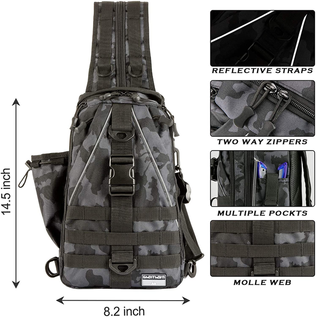 ghosthorn fishing tackle backpack storage bag