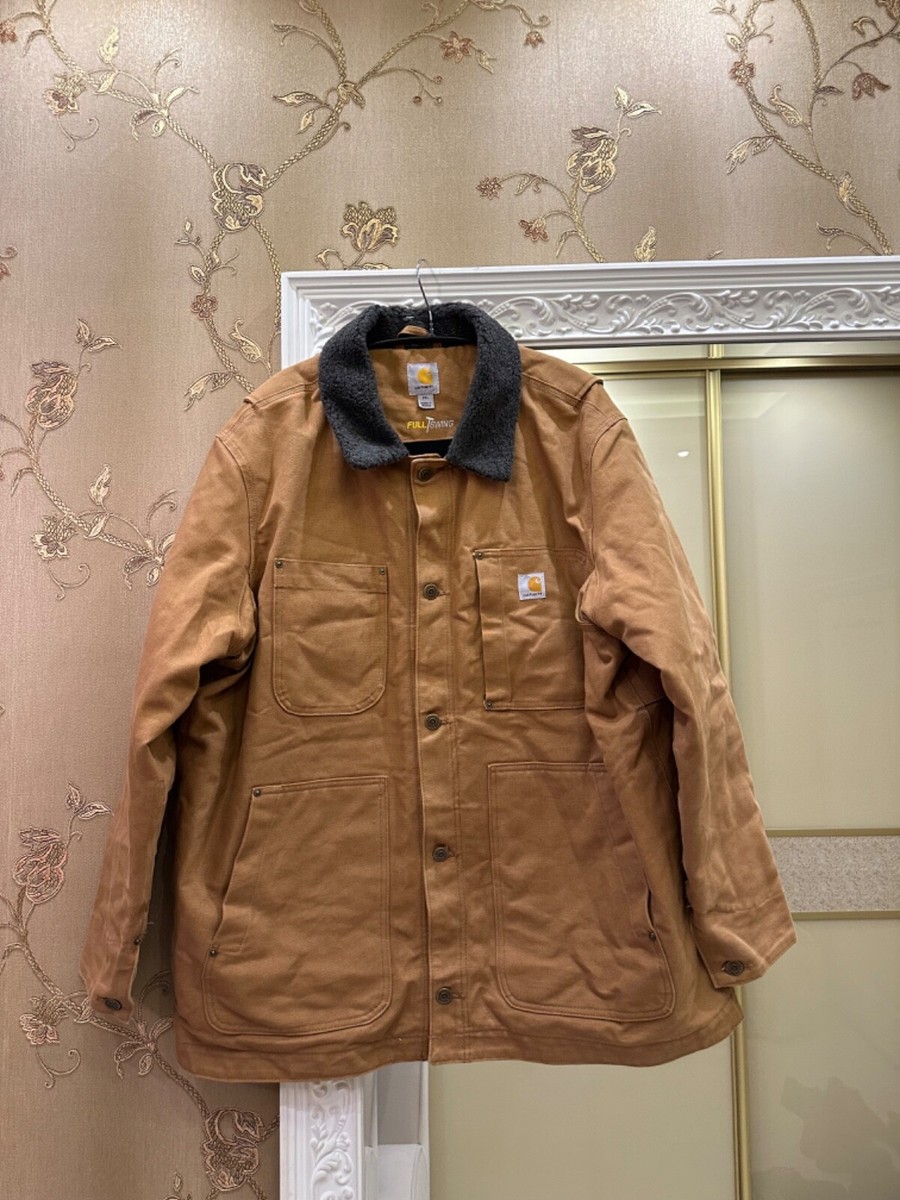 【XL・未使用】Carhartt カーハート FULL SWINGチョアコート Carhartt Full Swing Chore Coat / Carhartt Brown - 名古屋 Blow