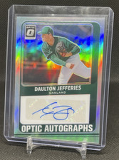 2021 Panini Donruss Optic - Optic Autographs Daulton Jefferies #OA-DJ Holo Prizm