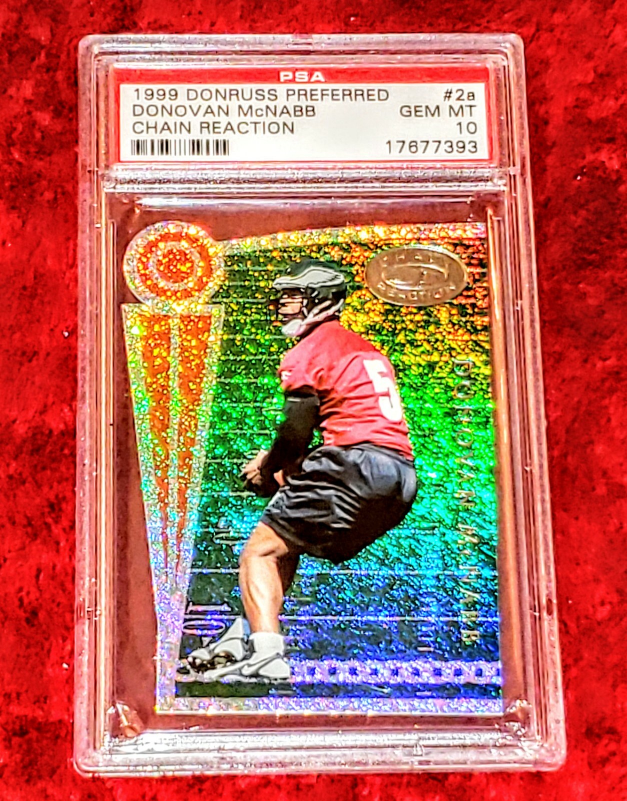 Donovan McNabb Donruss Preferred Chain Reaction #2a Base