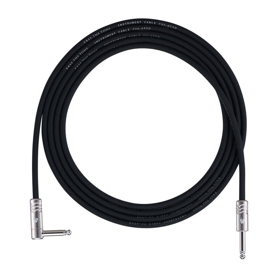 Free The Tone CUI-6550STD Instrument Cable 3m (10 Foot) Straight 