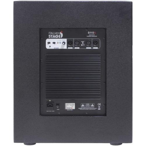 Italian Stage S115A By Proel Subwoofer amplificato in legno 700W - Foto 3 di 5