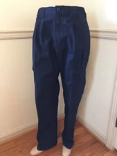 Men's Twinhill Tactical 77219 Cargo Utility Pants 34x32 Navy 7 Pockets Ripstop