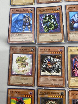 Lot of 40 VTG 1996 Kazuki Takahashi Yugioh Playing Cards All 1st