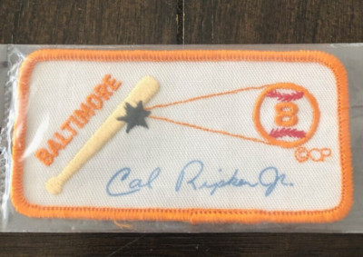 1986 Celebrity Patch New York Yankees  CAL RIPKEN JR.