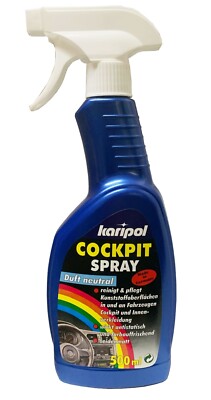 karipol Cockpitspray 500ml, Cockpitpfleger seidenmatt Cockpit Spray Neutral