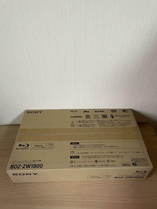 【NEW】SONY BDZ-ZW1800 DVD/Blu-ray Discs Recorder