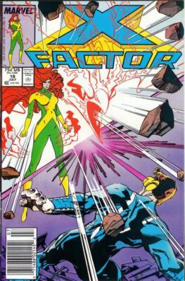 X-Factor, Vol. 1 (18B) The Enemy Within! Newsstand Edition Marvel Comics 14-Apr-