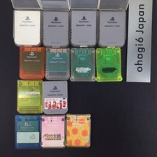 Sony PlayStation 1 2 Memory Cards Mixed Lot of 13 Not initialized PS1 PS2