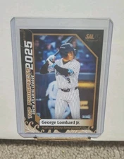 2025 George Lombard Jr. Minor League Rookie Card SAL Top Prospect Hudson Valley