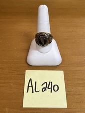 Anillo clásico chapado en oro de los Atlanta Falcons de la NFL