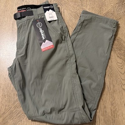 ATG by Wrangler Men's Convertible Trail Jogger Comfort Pants 30x30 Green