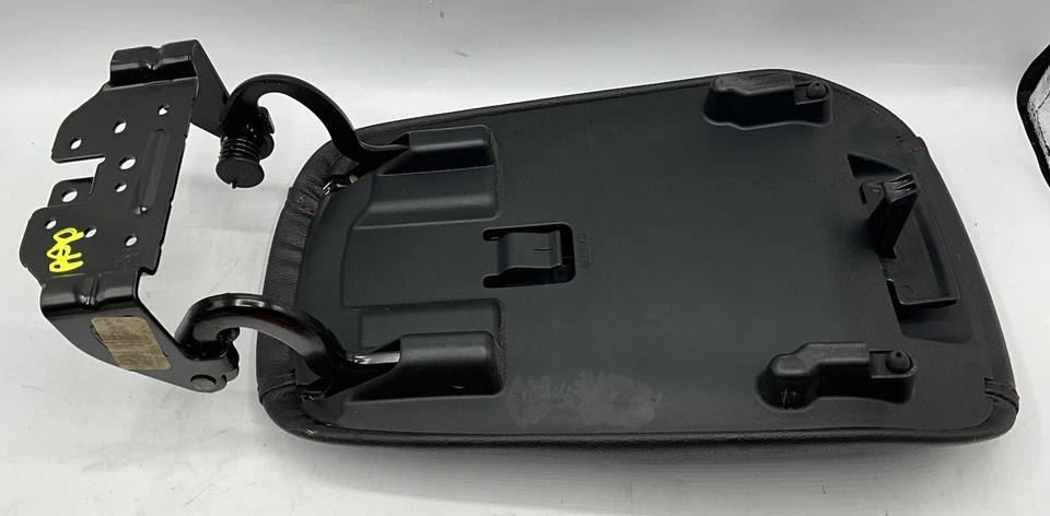 Ford Fusion 2013-2016 consola central cuero negro reposabrazos tapa OEM Foto 2 de 2