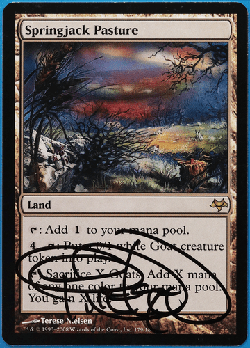 Springjack Pasture Commander 2013 fast neuwertig signiert Artist Proof (504796) ABUGames
