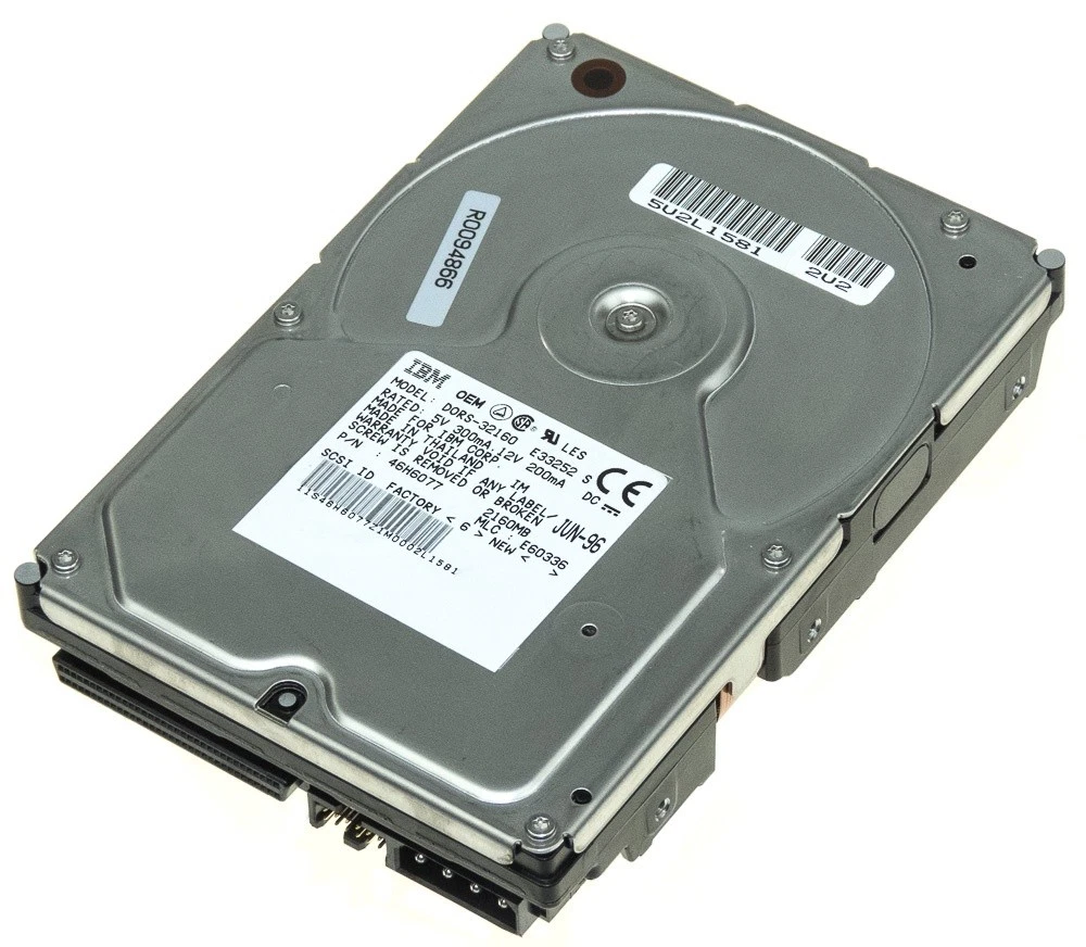 SCSI - 1 Internal Hard Disk Drives 5400 RPM Rotation Speed for