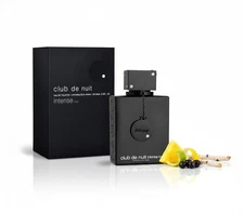 club de nuit intense Man EDT Men New in , Black , 3.6 Fl Oz
